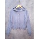 Cardigan Abu Kapucong