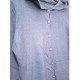 Cardigan Abu Kapucong