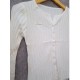 Cardigan Putih Rib