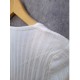 Cardigan Putih Rib