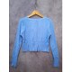 Cardigan Biru Crop