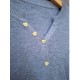 Cardigan Abu Kancing