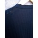 Cardigan Hitam Salur