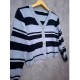 Cardigan Salur Tebal