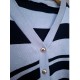 Cardigan Salur Tebal