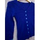Cardigan Biru Elektrik