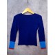 Cardigan Biru Elektrik