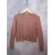 Cardigan Coklat Kancing