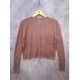 Cardigan Coklat Kancing
