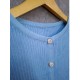 Cardigan Biru Crop Slim