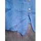 Cardigan Biru Crop Slim
