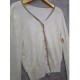 Cardigan Cream Kancing