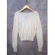 Cardigan Cream Kancing