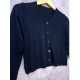 Cardigan Hitam Crop