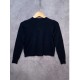 Cardigan Hitam Crop