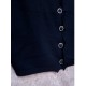 Cardigan Hitam Crop V