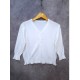 Cardigan Putih Siku
