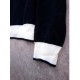 Cardigan List Putih