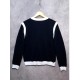 Cardigan List Putih