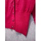 Cardigan Merah Crop Smoke