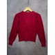 Cardigan Merah Crop Smoke
