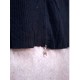 Cardigan Hitam Resleting