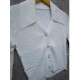 Cardigan Putih Kerah