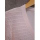 Cardigan Pink Waffle