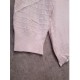 Cardigan Pink Waffle