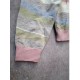 Cardigan Garis Multi