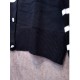 Cardigan Salur Putih