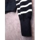 Cardigan Salur Putih