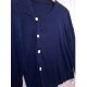 Cardigan Navy Samping