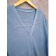 Cardigan Biru Batwing
