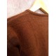 Cardigan Crop Coklat